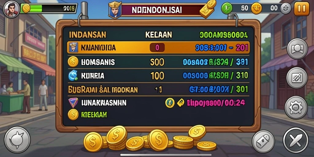 Screenshot gameplay yang menunjukkan aksi seru.