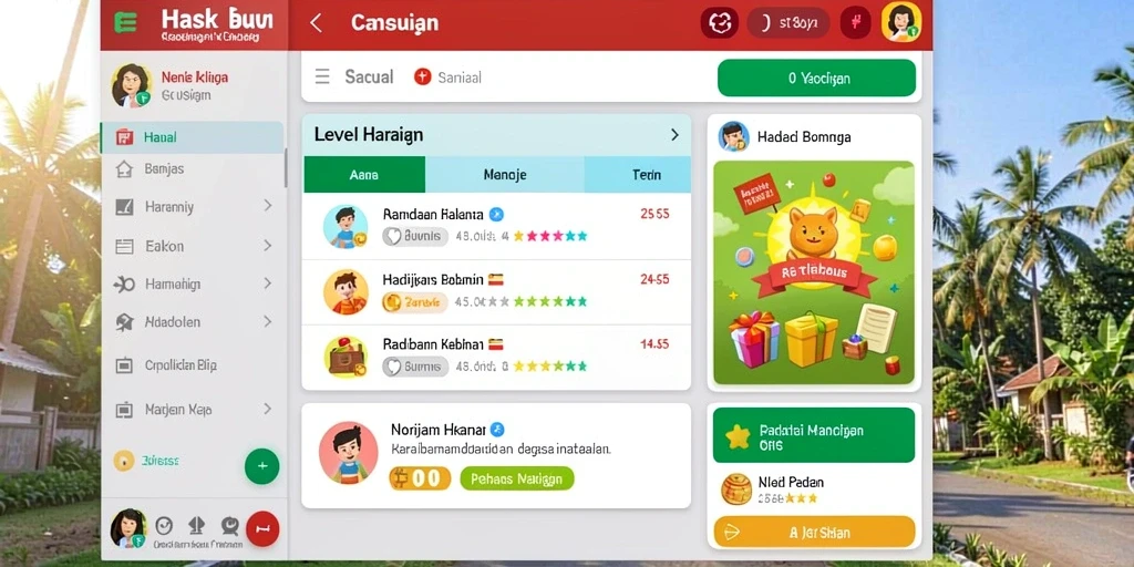 Gameplay yang seru dengan tantangan yang mendebarkan.