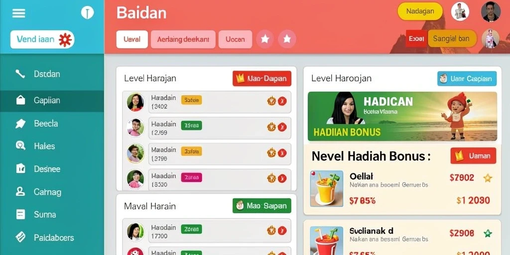 Level-level yang menantang dan seru untuk dieksplorasi.