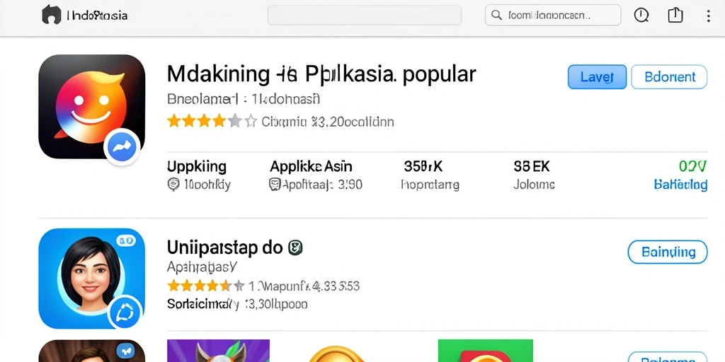 Gambaran interaksi antarpemain yang seru.