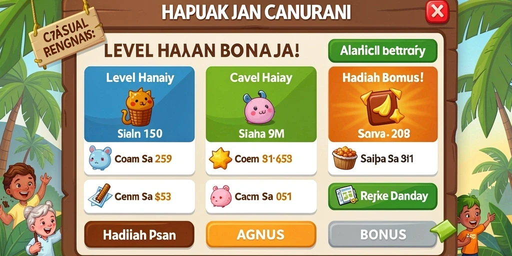 Screenshot menampilkan halaman pengaturan dan opsi kustomisasi.