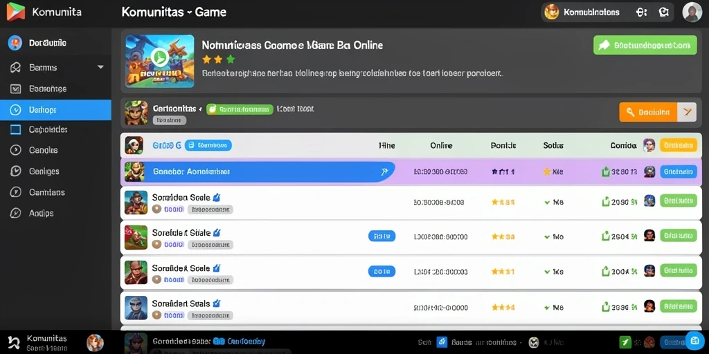Tangkapan layar menampilkan aksi seru dalam game.